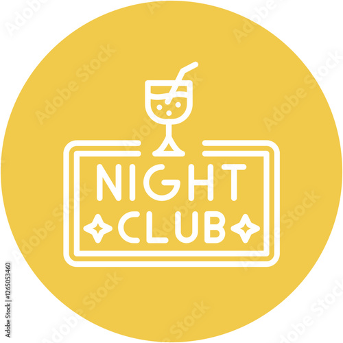 Nightclub Logo Icon