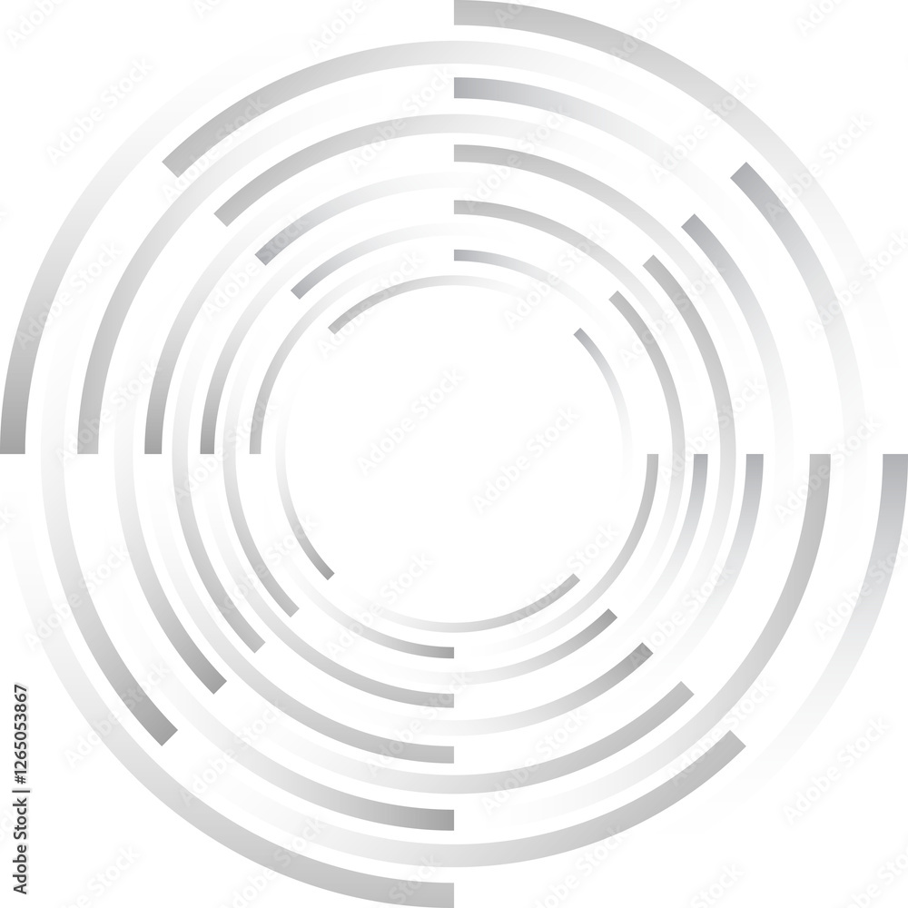 Circular swirl lines Circular swirl lines