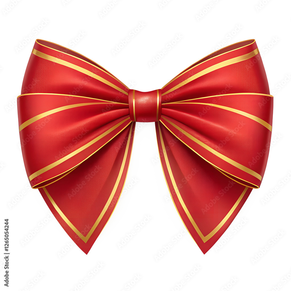 a festive red bow with golden accents, perfect for adding a touch of elegance to your holiday designs. The bow is tied with a beautiful knot, adding a sense of sophistication to any occasion a festive red bow with golden accents, perfect for adding a touch of elegance to your holiday designs. The bow is tied with a beautiful knot, adding a sense of sophistication to any occasion