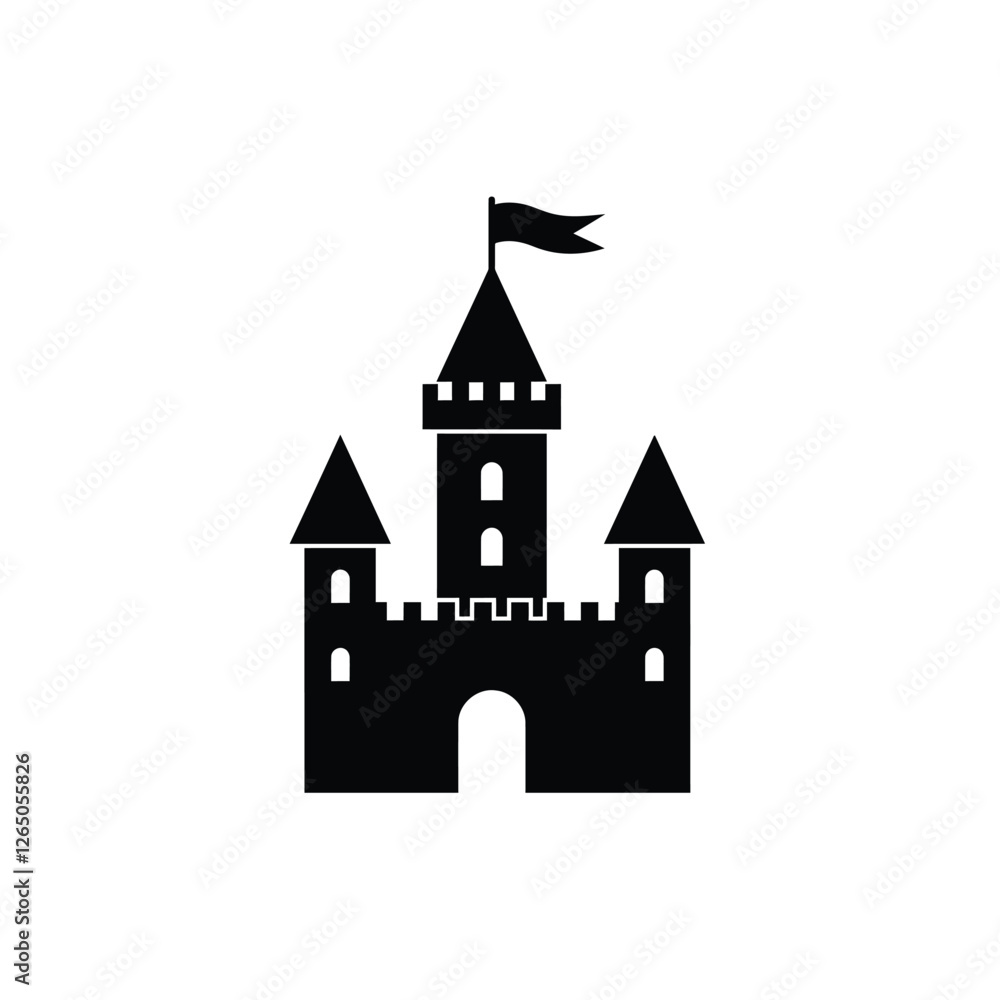 Obraz premium castle in the night