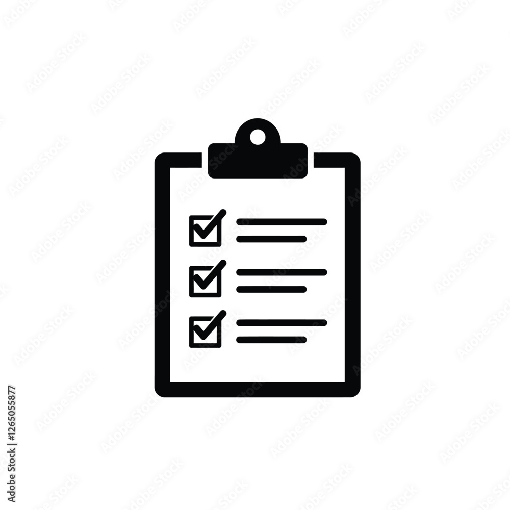 clipboard with checklist clipboard with checklist