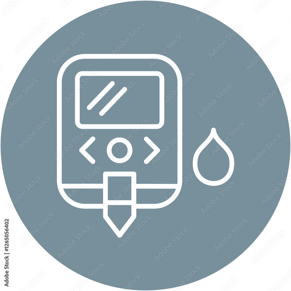 Glucometer Icon Glucometer Icon
