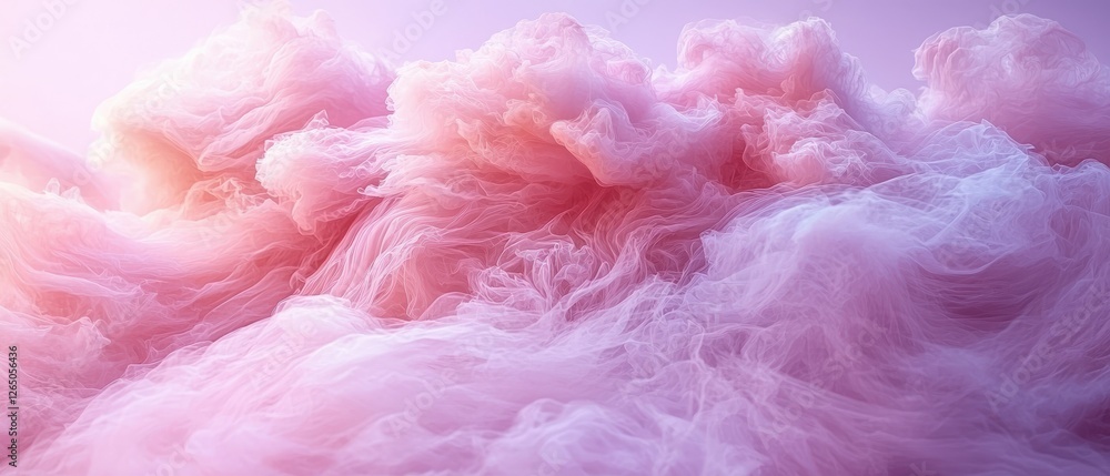 Abstract Pink Cloudscape Background. Abstract Pink Cloudscape Background.