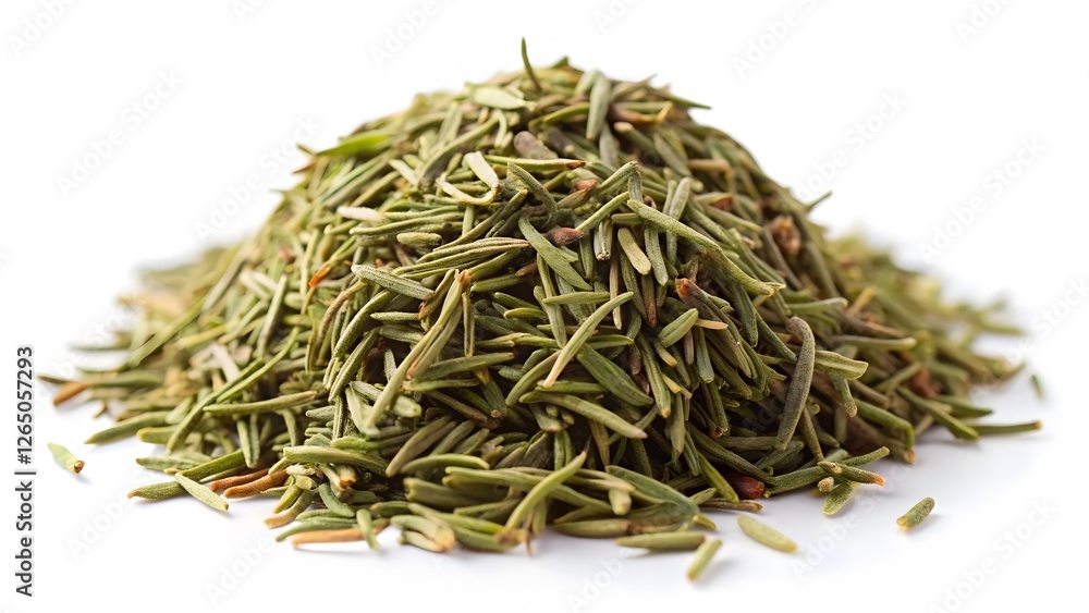 Dried Rosemary Herb Pile Dried Rosemary Herb Pile