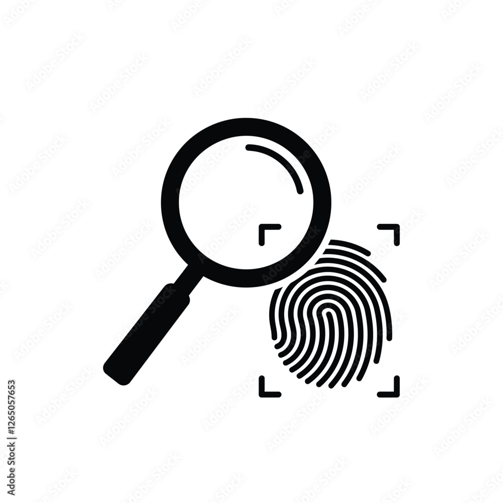 Silhouette vector illustration of a lock and keyhole icon Silhouette vector illustration of a lock and keyhole icon
