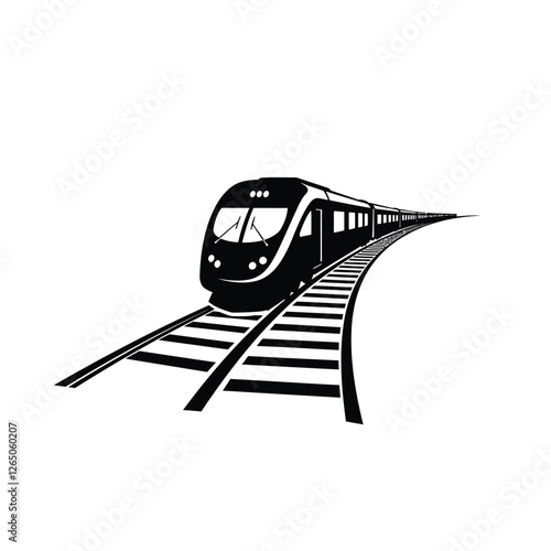 train on the road