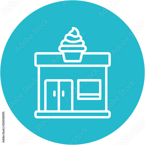 Ice Cream Parlor Icon