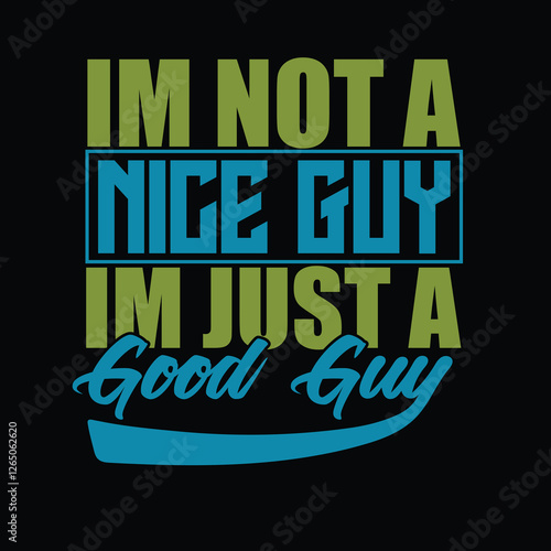 Motivational typography design for strong personality.