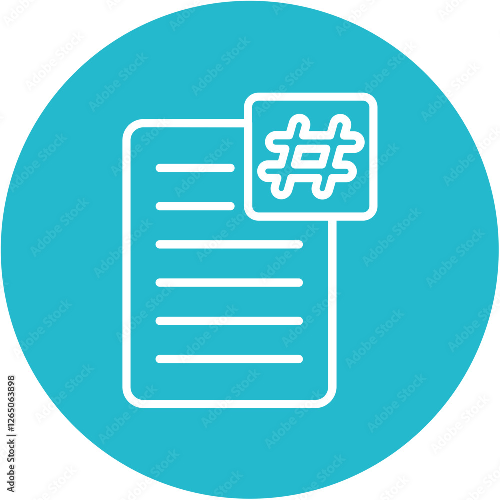 Hash Icon Hash Icon