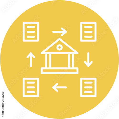 Distributed Ledger Icon
