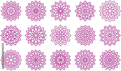 Cultural Mandala Decorative Pack