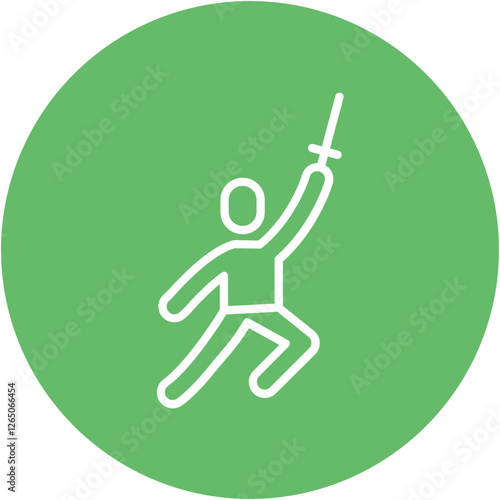 Fencing Warm Up Icon