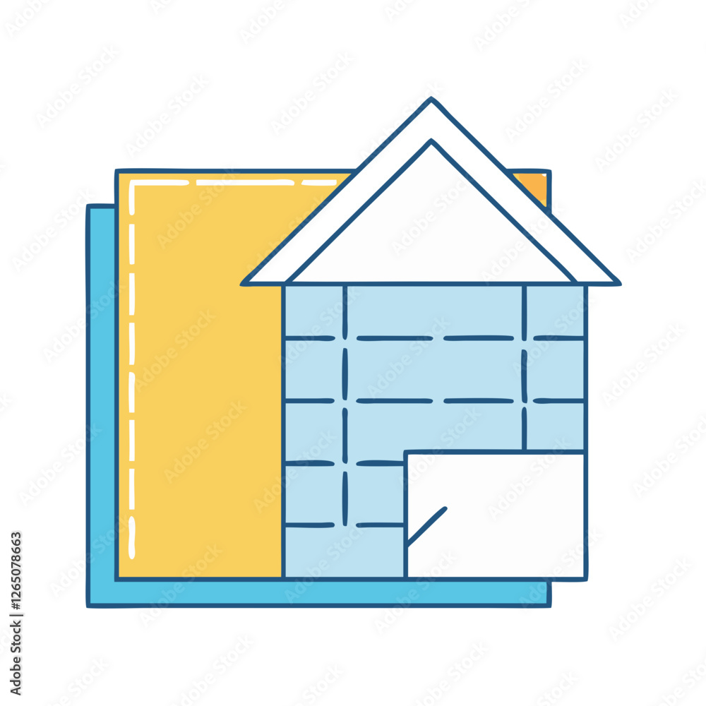 building envelope icon, building envelope vector illustration-simple illustration of building envelope, perfect for building envelope logos and icons building envelope icon, building envelope vector illustration-simple illustration of building envelope, perfect for building envelope logos and icons