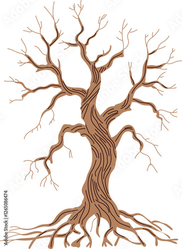 Withered treed