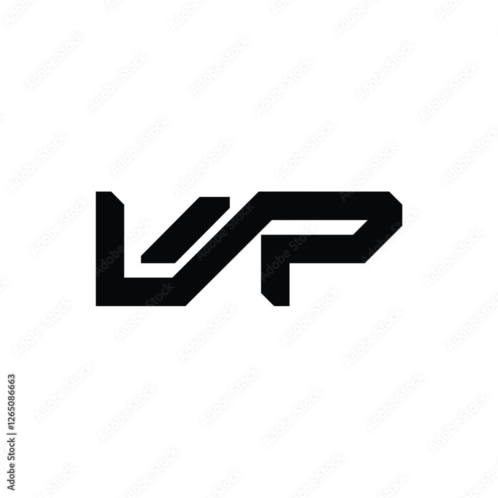 VP monogram logo design letter text name symbol monochrome logotype alphabet character simple logo VP monogram logo design letter text name symbol monochrome logotype alphabet character simple logo