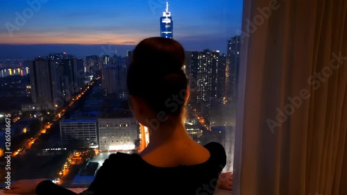 Cityscape at Twilight