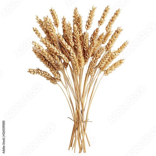 Golden Wheat Stalks photo