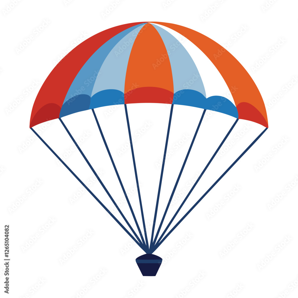 Obraz premium parachute vector
