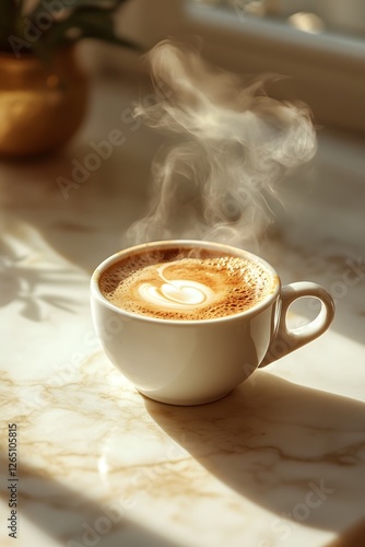 cup of cappuccino