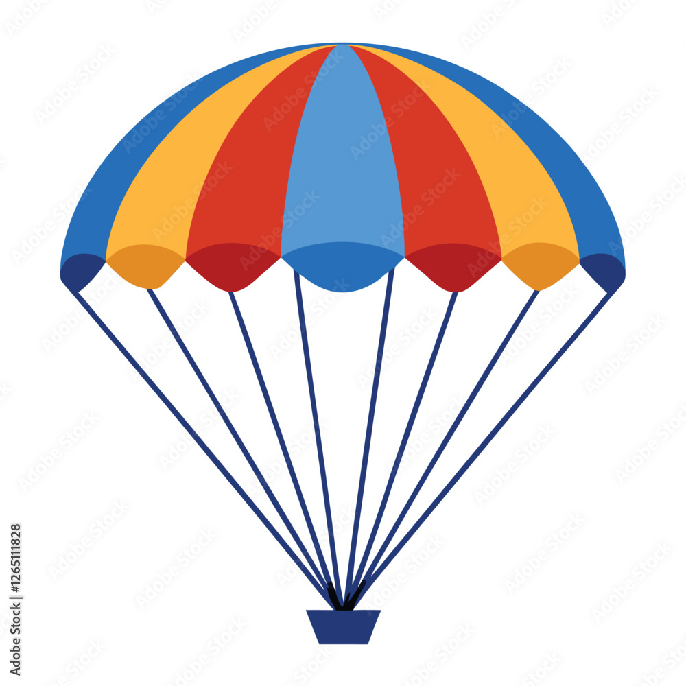 Obraz premium parachute vector