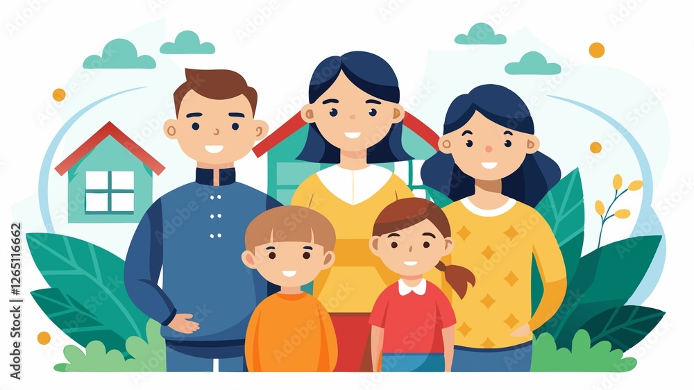 The overall impression is one of warmth, comfort, and the simple joys of family life. The overall impression is one of warmth, comfort, and the simple joys of family life.