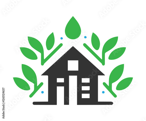 eco house icon