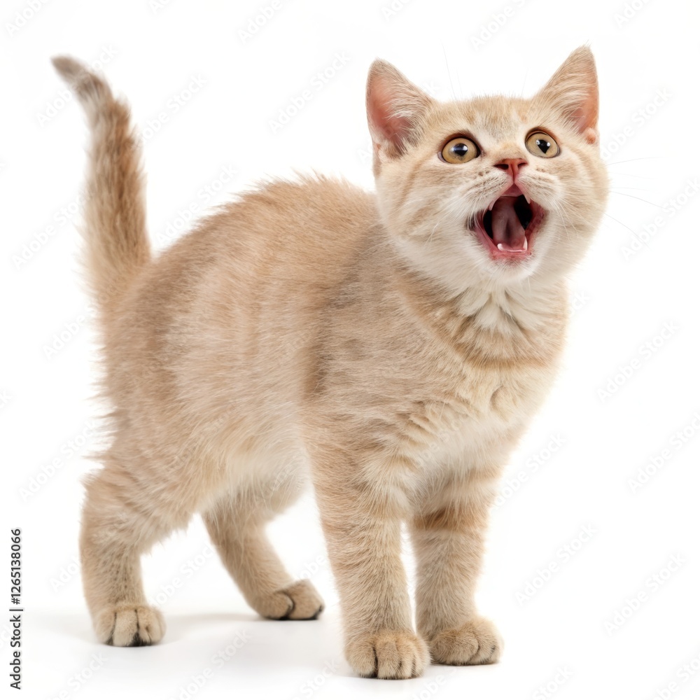 Fototapeta premium happy cat photo