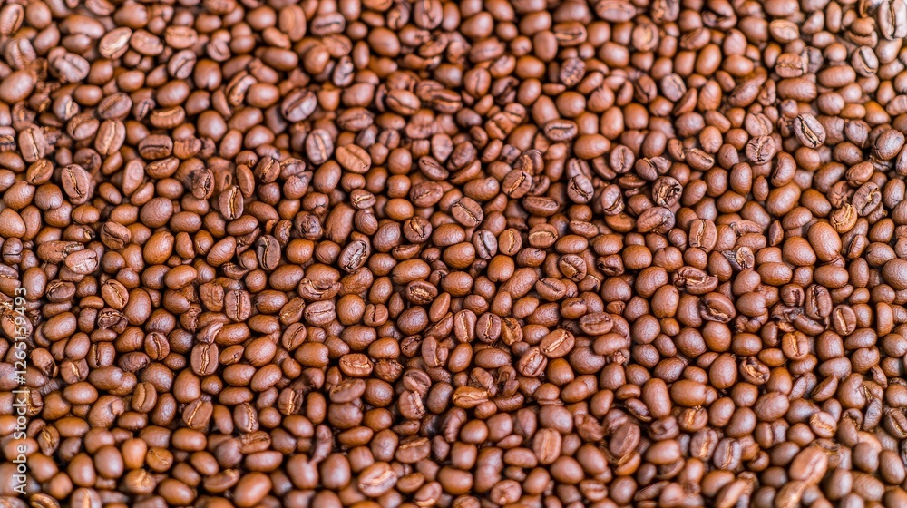 Roasted Coffee Beans Close Up Background Texture Roasted Coffee Beans Close Up Background Texture
