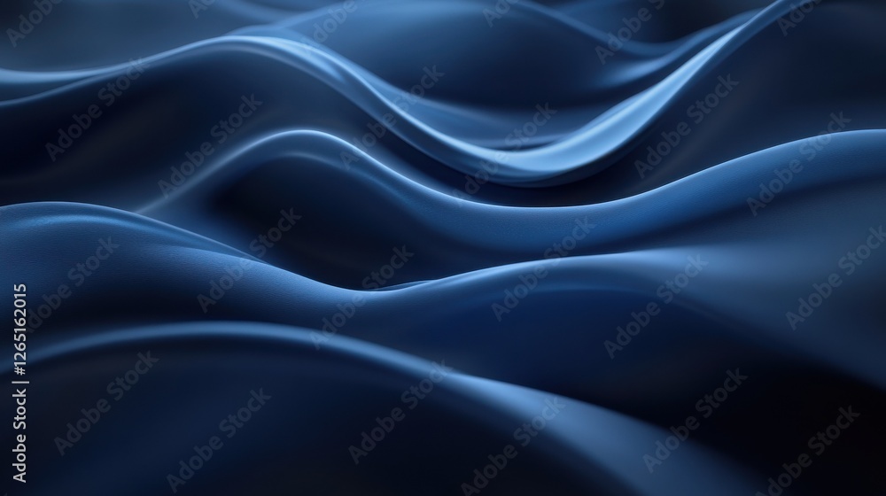 Abstract digital blue ray background. 3D Rendering.