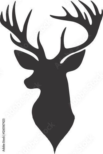 deer head logo