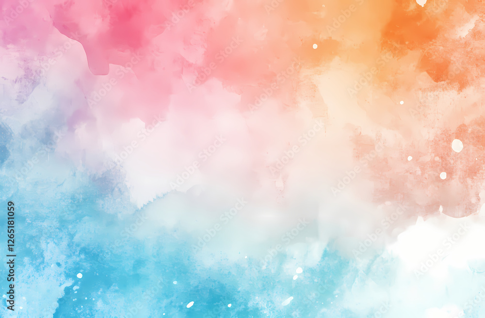 Obraz premium Abstract blurred rainbow-colored background with a grainy texture for design and creative concepts