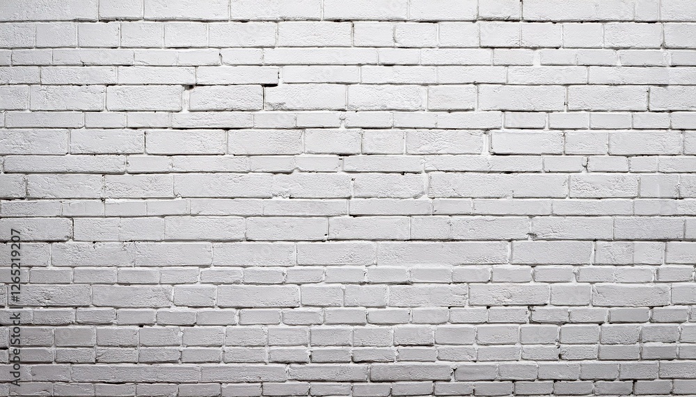Obraz premium white brick wall background texture