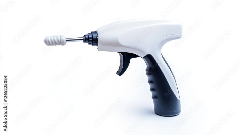 Modern dental handpiece on white background. Possible use Dental illustrations Modern dental handpiece on white background. Possible use Dental illustrations
