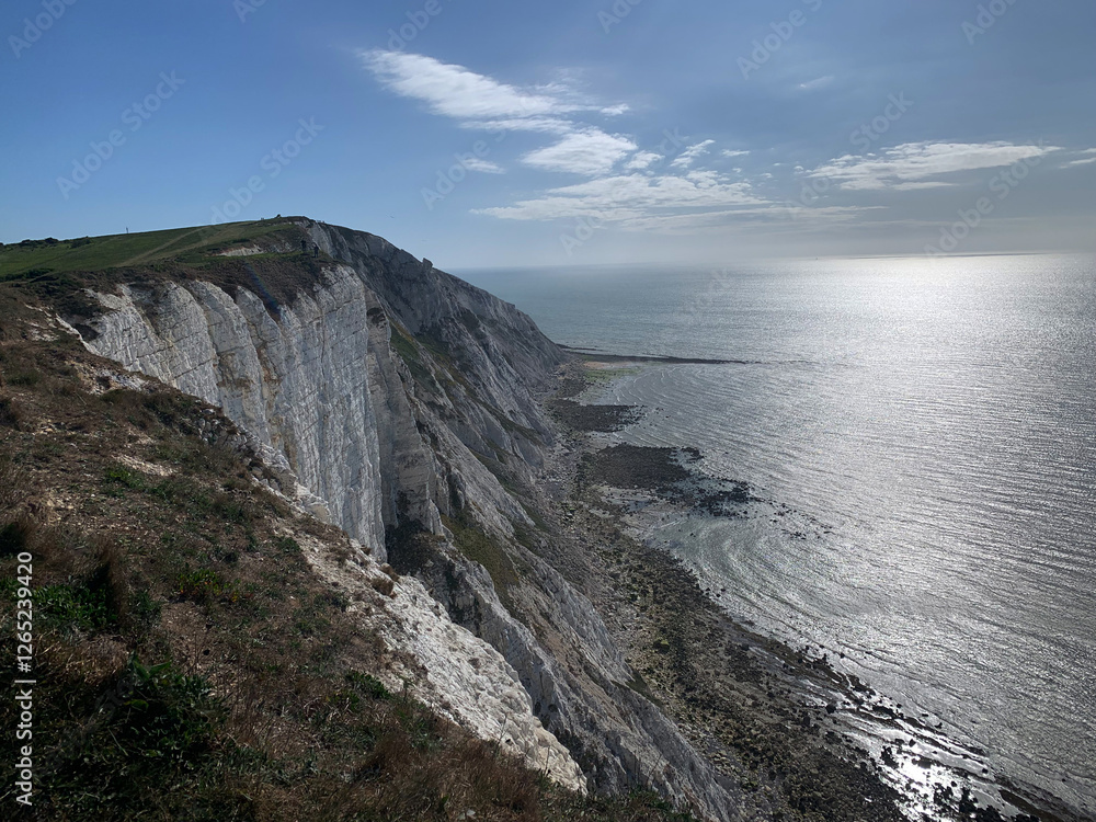 Kreidefelsen in Beachy Head in England, UK Kreidefelsen in Beachy Head in England, UK
