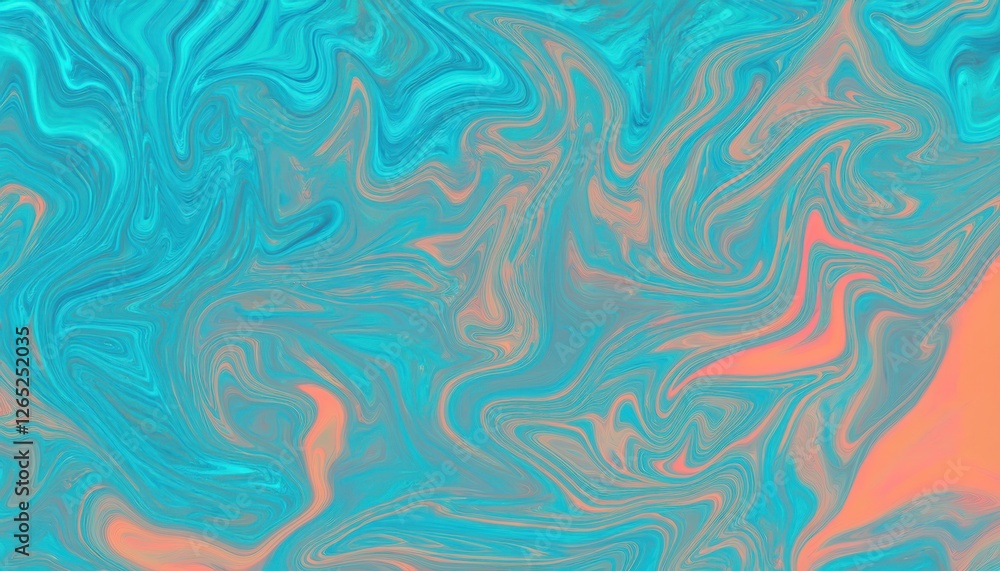 abstract blue and orange swirling marbled texture pattern for modern digital background or art prints abstract blue and orange swirling marbled texture pattern for modern digital background or art prints