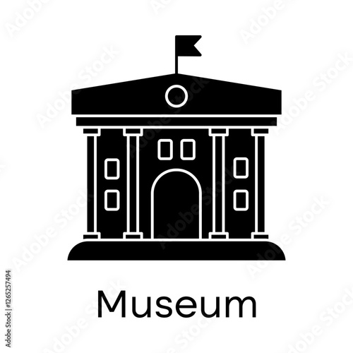 Museum – Classical Building Representing History and Cultural Heritage