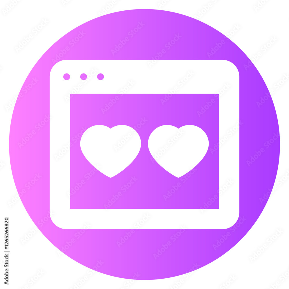 website gradient icon website gradient icon