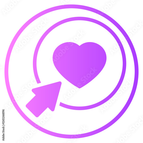 dating app android gradient icon