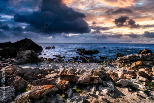 Rocky Coast Ocean