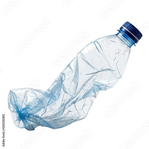 crumpled plastic bottle PNG