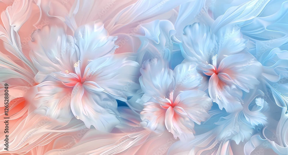 Obraz premium abstract floral background