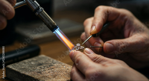 Jeweler Soldering Ring, Jewelry Making