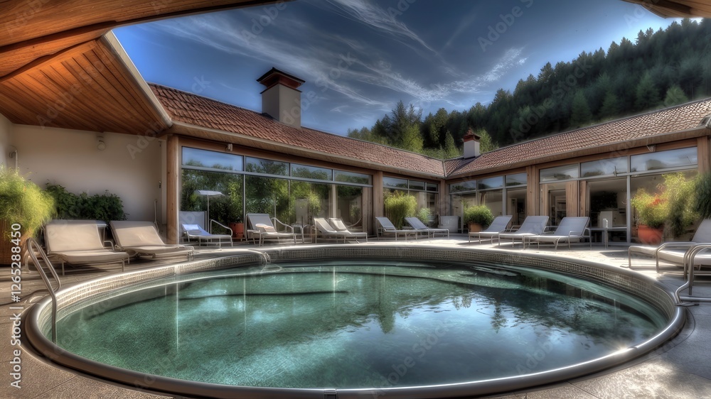 Fototapeta premium Outdoor pool