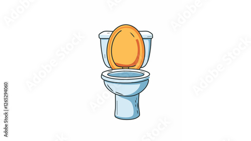 トイレの便器のイラスト
