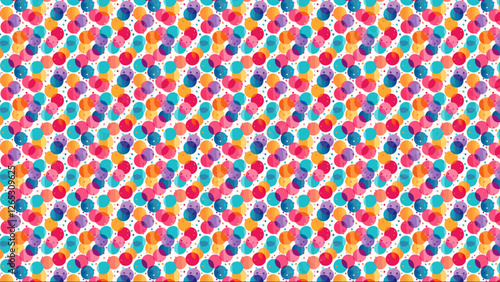 パーティーの紙吹雪のイラスト、パターン