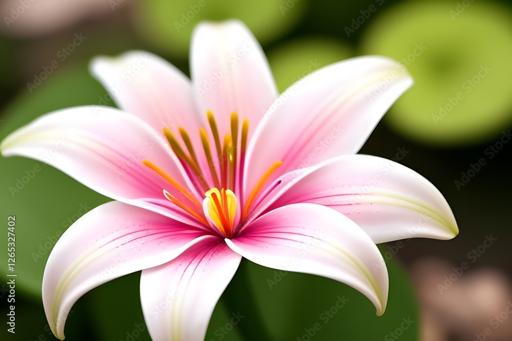 Naklejka premium lily flower for background