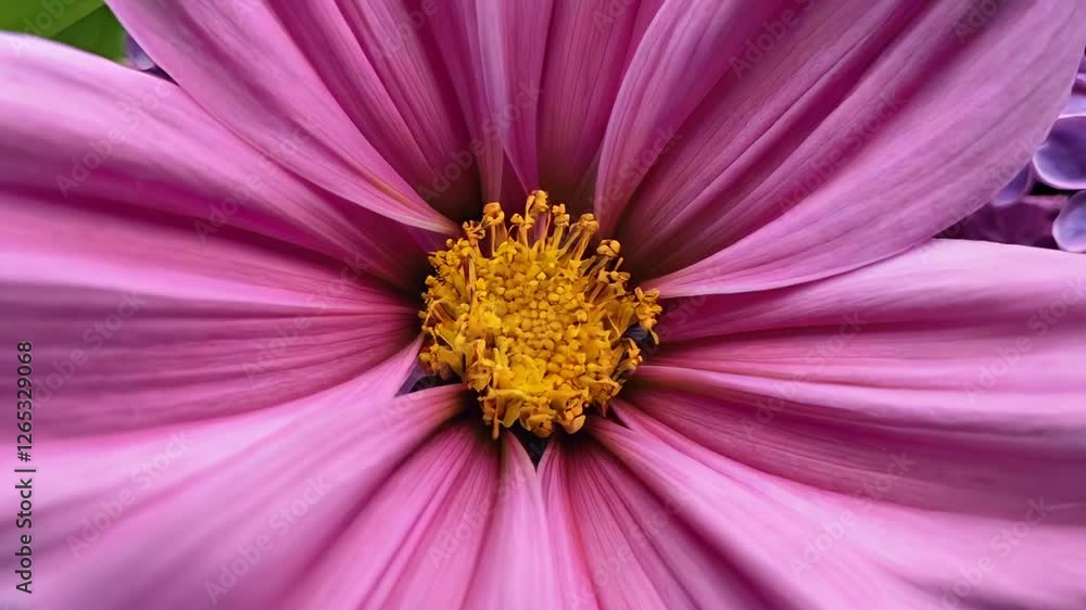 pink lilac flower closeup. dolly shots