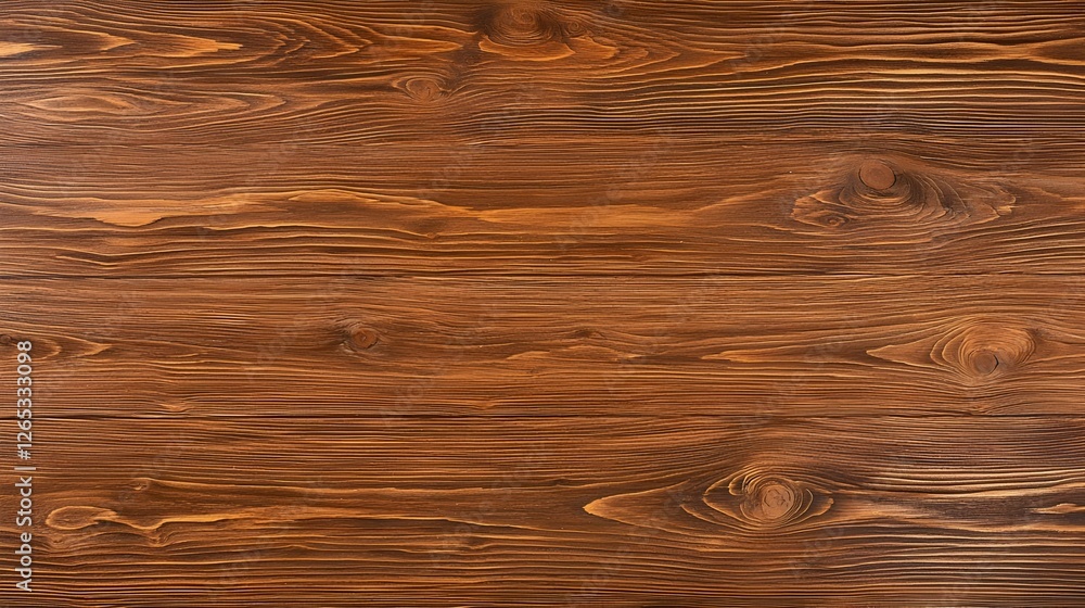 Naklejka premium Dark Brown Wood Grain Texture Background