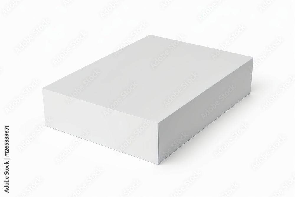 a close up of a white box on a white surface a close up of a white box on a white surface
