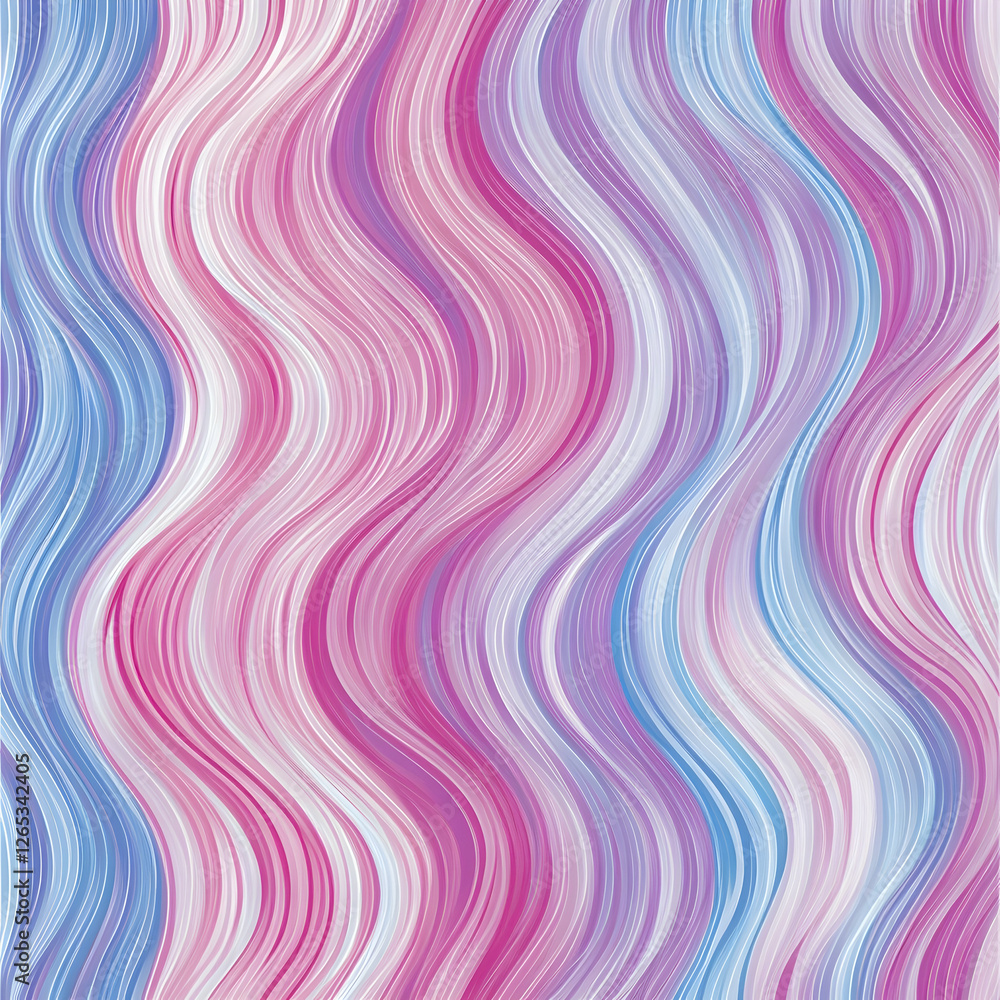 Fototapeta premium An abstract background with wavy lines in shades of random color